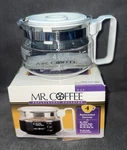 Mr. Coffee Cup Replacement Pot Glass Decanter White D40 Factory Sealed. Fixed Price $18.23.