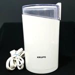 Vtg Krups Fast One Touch Coffee Bean Mill Grinder Type 203 Spices Seeds Works. Fixed Price $16.97.