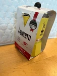 Bialetti Moka Express Rainbow Stovetop Espresso Make 3CUP Pale Yellow 0004982/NP. Fixed Price $39.95.