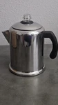 Farberware Stainless Steel 8 Cup Stovetop Coffee Percolator Excellent Condition. Fixed Price $22.99.