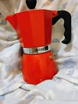 Cafetiere Classic Espresso Coffee Maker Percolator Red 3 Cup. Fixed Price $14.00.