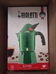 Bialetti Moka Express Rainbow Alpina 3-CUP Stovetop Espresso Maker Bnib. Fixed Price $39.99.
