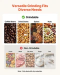 2000G Electric Grain Mill Grinder, 3400W 32000RPM High Speed Spice Corn Dry. Fixed Price $170.63.