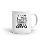 Thinking About Driving My 599 Sa Aperta Coffee Tea Ceramic Mug Office Work Cup. Fixed Price $12.99.