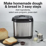 Hamilton Beach 2 Lb Bread Maker Machine, Artisan Dough. Fixed Price $74.99.