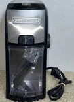 Black & Decker Electric Coffee Grinder CBM210 Stainless Steel Burr-mill. Fixed Price $19.00.