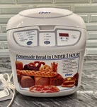 Oster Sunbeam Bread Machine 5838 Expressbake With Pan & Paddle Never Used. Fixed Price $68.00.