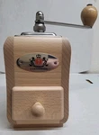 Vintage Zassenhaus Santiago Manual Wooden Coffee Grinder Mill. Fixed Price $110.00.