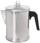 Primula 9-CUP Aluminum Coffee Percolator Clear Knob, Stay-cool Handle. Fixed Price $72.30.