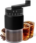 Manual Coffee Grinder With Ceramic Burr, 40G CAPACITY,35 Adjustable Black. Fixed Price $14.76.