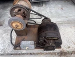 General Electric Thermal Ac Motor, 1/4 Hp, 1725 Rpm 115V Belt Buffer Grinder. Fixed Price $129.99.