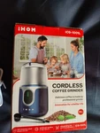 Ihom Cordless Coffee Grinder ICG-1001L Blue Grinds More Than Just. Fixed Price $21.25.