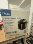 Midea Multifunctional Electric Pressure Cooker 1.5 Gallon Capacity My-wcs. Fixed Price $38.50.