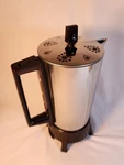 Presto Mcm Vintage Electric Coffee Maker Percolator Submersible Pot 12 Cups. Fixed Price $52.00.