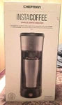 Chefman -instacoffee Single Serve Grounds/k-cup Pod Maker Stainless Steel. Fixed Price $49.99.