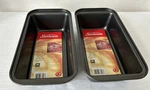 Sunbeam Bread Loaf Pan 2-PACK Nonstick Dishwasher Safe 10 X 2.7 (C54). Fixed Price $18.95.