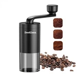 Deekleen Manual Conical Burr Coffee Grinder, Ceramic Mill, Hand Large, Black. Fixed Price $15.32.