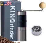 Iron Gray Kingrinder K2 Manual Coffee With Straight Handle For Fre. Fixed Price $132.18.