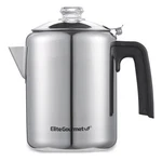 Elite Gourmet 8 Cup Stainless Steel Coffee Percolator For Home Camping. Fixed Price $34.29.
