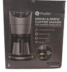 Ge Profile P7CGAAS6TBB Smart & Brew Coffee Maker Wifi Burr Grinder. Fixed Price $99.99.
