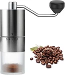 Ezlucky Portable Manual Coffee Grinder - Ceramic Conical Burr With 5 Adjustable. Fixed Price $13.83.