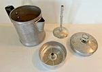 Vintage Century Aluminum Ware Stove Top Coffee Pot Percolator 6 Cup Camping. Fixed Price $17.50.