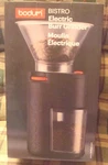 Bodum Bistro Electric Burr Grinder, Black New. Fixed Price $39.99.