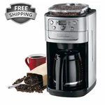 Cuisinart Burr Grind & Brew 12 Cup Automatic Coffee Maker Stainless Steel, New. Fixed Price $206.99.