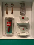 Illy Collection Essentials - Espresso Cups, Crystal Dairy Bowl, Spoons. Fixed Price $114.87.