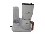 Caf Specialty Grind And Brew Coffee Maker, 10 Cup Thermal Carafe, White. Fixed Price $99.99.