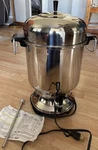 Farberware 155C Stainless Steel Electric Coffee Urn Maker Percolator 18-55 Cup. Fixed Price $75.77.