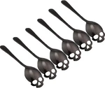 304 Stainless Steel Skull Sugar Spoon Dessert Tea Coffee Stirring Black. Fixed Price $14.75.
