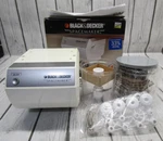 Black & Decker Spacemaker Mini Food Processor And Coffee Grinder (CG800WM). Fixed Price $24.60.