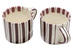 Noon And & Moon Cherry Lacquer Coffee Tea Mug Cup Set 2 New $76.00. Fixed Price $32.99.