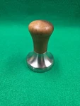 Stainless Steel Tamper 58MM Coffee Bean Barista Espresso Wood Handle Flat Bottom. Fixed Price $12.00.