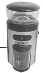 Espressione Professione Conical Burr Coffee Grinder, Black/siilver MEC-5198. Fixed Price $93.50.
