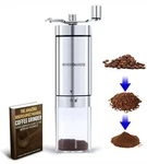 Wheroamoz Manual Coffee Grinder,conical Burr Mill With Adjustable Setting,. Fixed Price $9.99.