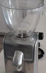 Ascaso I1 Burr Coffee Grinder Silver Easy To Clean Espresso Metal Shiny. Fixed Price $125.00.