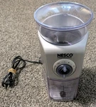Nesco Burr Coffee Grinder BG-88 Grey. Fixed Price $46.00.