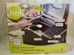 Nib Food Network Programmable Bread Maker Machine 2 Lb. Fixed Price $229.99.