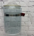 Vtg Early Pyrex Flameware 6CUP 7826B Coffee Pot Green Lettering Glass Stovetop. Fixed Price $30.00.