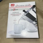 Kitchen Genie Euro Ware 3 Cup Coffee Maker Cafe Express New In The Box. Fixed Price $20.00.