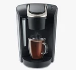 Keurig K-select Coffee Maker, Single-serve K-cup Pod Machine, Black. Fixed Price $129.99.