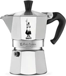 Bialetti Moka Express 3 Cup Aluminum Stovetop Espresso Maker Silver Italy. Fixed Price $84.39.