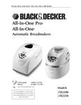 Black & Decker Bread Maker Machine Directions Instruction Manual Recipes Various. Fixed Price $19.99.