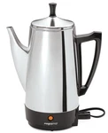 Presto Electric Percolator Coffee Pot 12 Cup. Fixed Price $50.00.