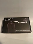 Izaili Manual Coffee Grinder, Adjustable Coarseness, Portable, Stainless Steel. Fixed Price $30.00.