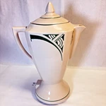 Vnt Westinghouse Electric Coffee Pot Percolator Art Deco Green Geometric 1930S. Fixed Price $79.00.