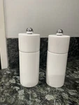 Addison Ross London Salt Pepper Grinders White Brand New. Fixed Price $100.00.