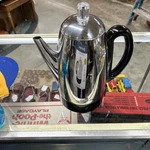 West Bend Electric Percolator Classic Style Coffee Maker With 12-CUP, Silver. Fixed Price $75.00.